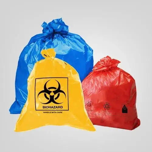 High Temperature Resistance Biohazard Garbage Bags Medical Waste Bags For Hospital Buy Medical Waste Bags with different colour