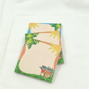 Bloc de notas de papel de impresión colorido creativo personalizado Bloc de notas adhesivas Bloc de notas coloridas regalo Nota adhesiva - Product Image 4