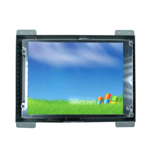 6,5 Zoll Open Frame Resistive Touchscreen Eingebettete LED-LCD-Monitore Bezel less Design mit VGA DVI HD MI für die industrielle Steuerung - Product Image 1