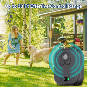 Dog Bark Control Device Ultrasonic Anti-Bark Deterrent with 3 <strong>Frequency</strong> Adjustable USB Automatic <strong>Detection</strong> of Effective Barking - Product Image 3
