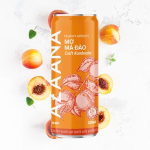 Vietnamca üretim Kombucha şeftali lezzet konsantre karışık meyve suyu tatlı ve ekşi notlar doğal işlenmiş - Product Image 3