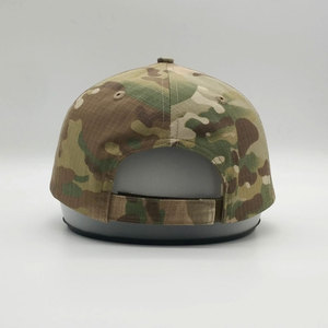 クロージャー野球帽最新デザインカスタム6パネル構造戦術的レザーパッチ - Product Image 3