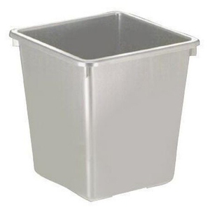 Factory <strong>Direct</strong> Price Decor Flower Design Enamel Wastebasket Paper Trash Can Rectangular Mesh Dust <strong>Bin</strong> for Office - Product Image 5