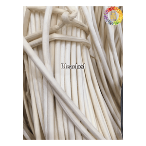 Raw Rattan Material - Rattan Core, Ratan Round Core With Customized Sized for Handicraft, Raw <strong>Natural</strong>/ Bleached Rattan Core - Product Image 6