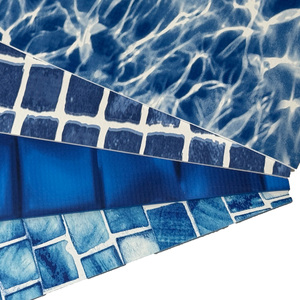 1.2mm 1.5mm nhà máy tùy chỉnh mô hình 1000D PVC Hồ Bơi Lót cho hồ bơi ngoài trời - Product Image 1