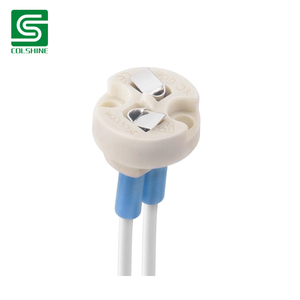 <strong>Ceramic</strong> G5.3 MR16 Halogen Lamp Holder Porcelain Light Base Socket - Product Image 4