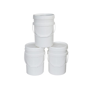 Оптовая продажа 0.5L-50L PP контейнер для пищевых продуктов Прочный Настраиваемые цвета круглое пластиковое ведро для хранения продуктов - Product Image 6