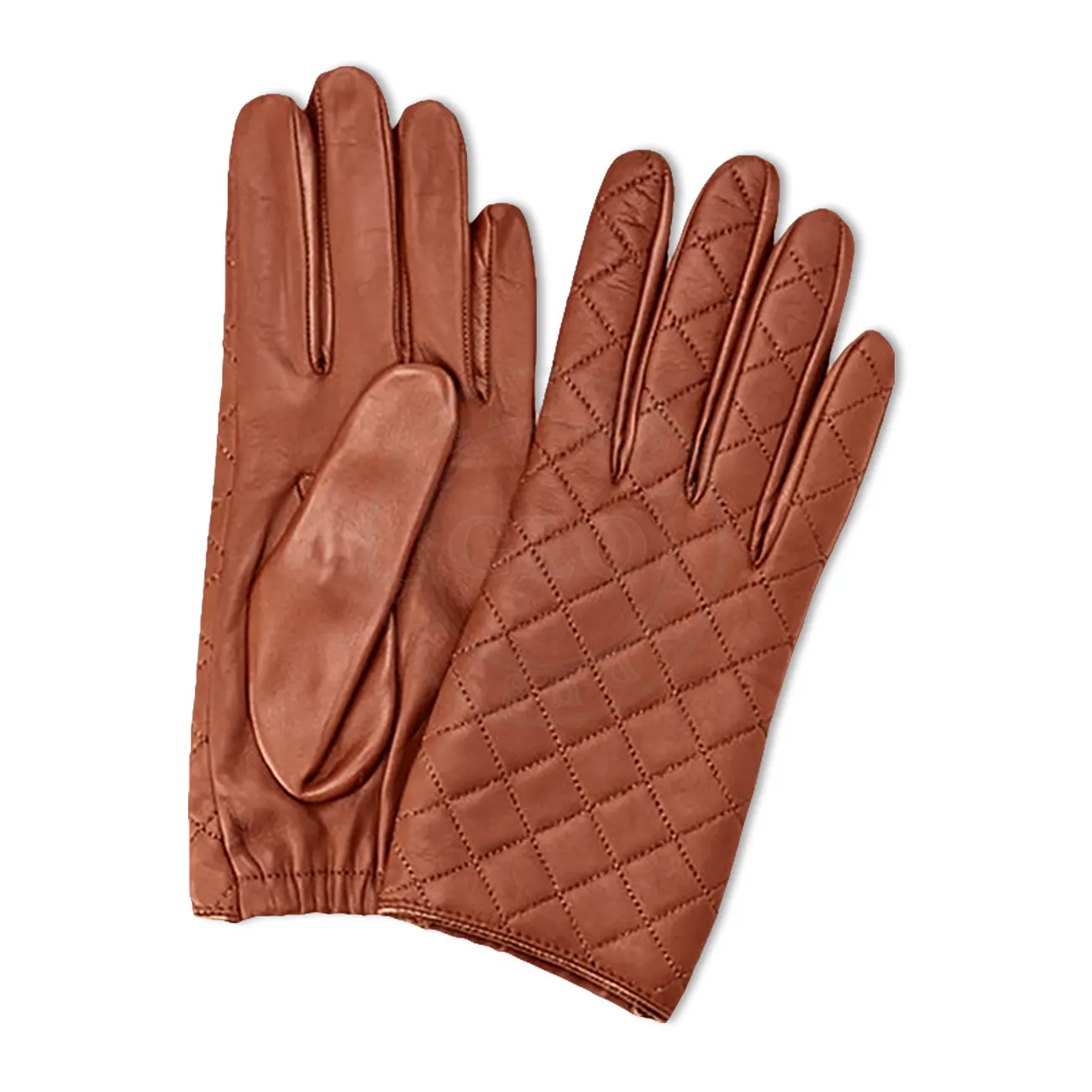 New Fashion Sheepskin Customized Leather Gloves for Ladies