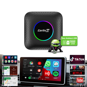 Multimedia Carlink Tbox Ambient Usb Carplay 64Gb Carlinkit Inalámbrico Android 13 Inalámbrico Bluetooth Wifi Teclado 3 en 1 Ai Box - Product Image 1