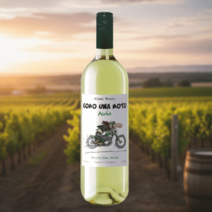 Como UNA moto, khô trắng, 100% airen, 11% vol Alcohol, varietal Tây Ban Nha, 0,75lt, từ castilla La Mancha. - Product Image 6
