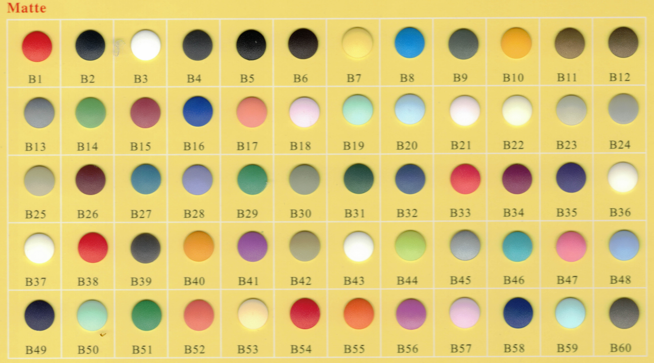 Colores mate