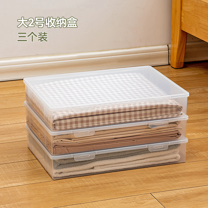 Three large size 2 storage boxes, 6500ml each