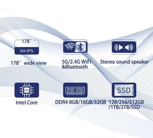 工場直販タッチスクリーン最新世代Corei5/i7 Aio Pc 32/34インチ湾曲モノブロックオールインワンコンピューターPC - Product Image 5