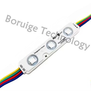 Fabrik direkt 12V smd 5050 RGB LED-Licht modul IP65 digital 0,72 W wasserdicht IP65 RGB LED-Module für Outdoor Letter Sign - Product Image 1
