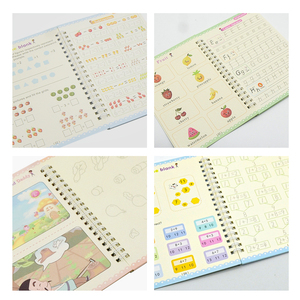 4 sihirli Copybooks 10 kalem yedekler çocuk oyuncakları İngilizce yazma kullanımlık ücretsiz silme çizim çocuk oyuncak yazma uygulama kitabı - Product Image 4