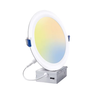 6-Inch ETL Dimmable CCT <strong>LED</strong> Recessed Down Lights Modern Design Spot Light with Aluminum Finish 12W Power IP44 Rating - Product Image 4