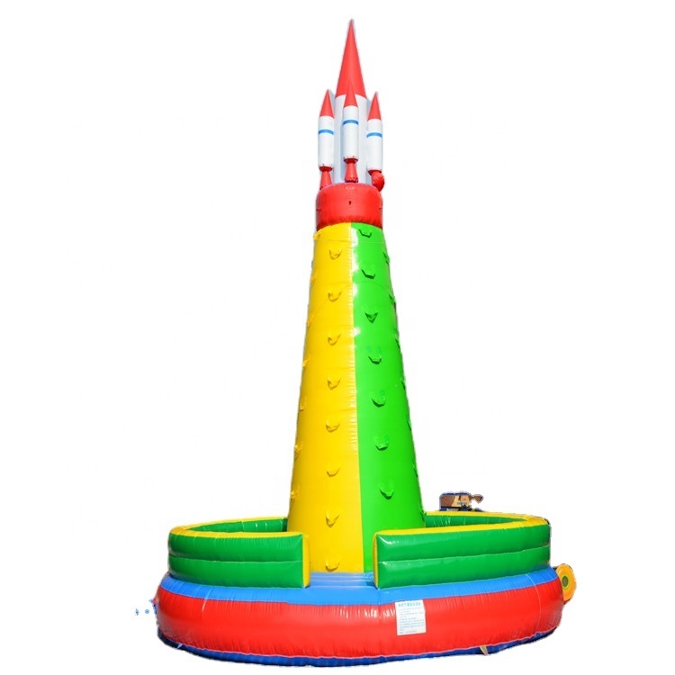 Colorful diameter 5m inflatable rock climbing