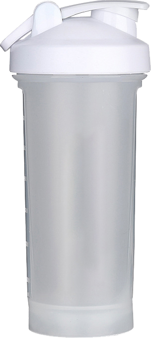 Gym Shaker Bottle-White