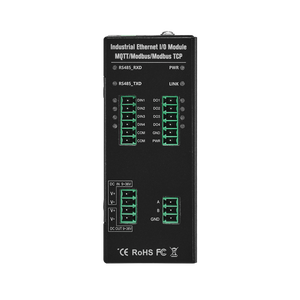 Módulo de adquisición de datos de entrada digital Ethernet I/O Modbus RTU a MQTT 4 para E/S de expansión de PLC - Product Image 1