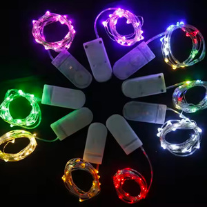 Hot Sale 1M 10LEDs/2M 20LEDs/3M 30LEDs Lichterketten CR2032 Batterie betriebene Mini-LED-Sternenlichter für Hochzeiten - Product Image 1
