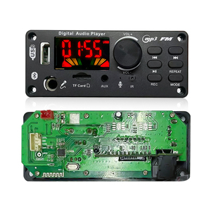 调频-辅助-蓝牙-标清-USB-记录麦克风MP3解码器板，带卡拉ok和回声记录蓝牙MP3套件 - Product Image 4