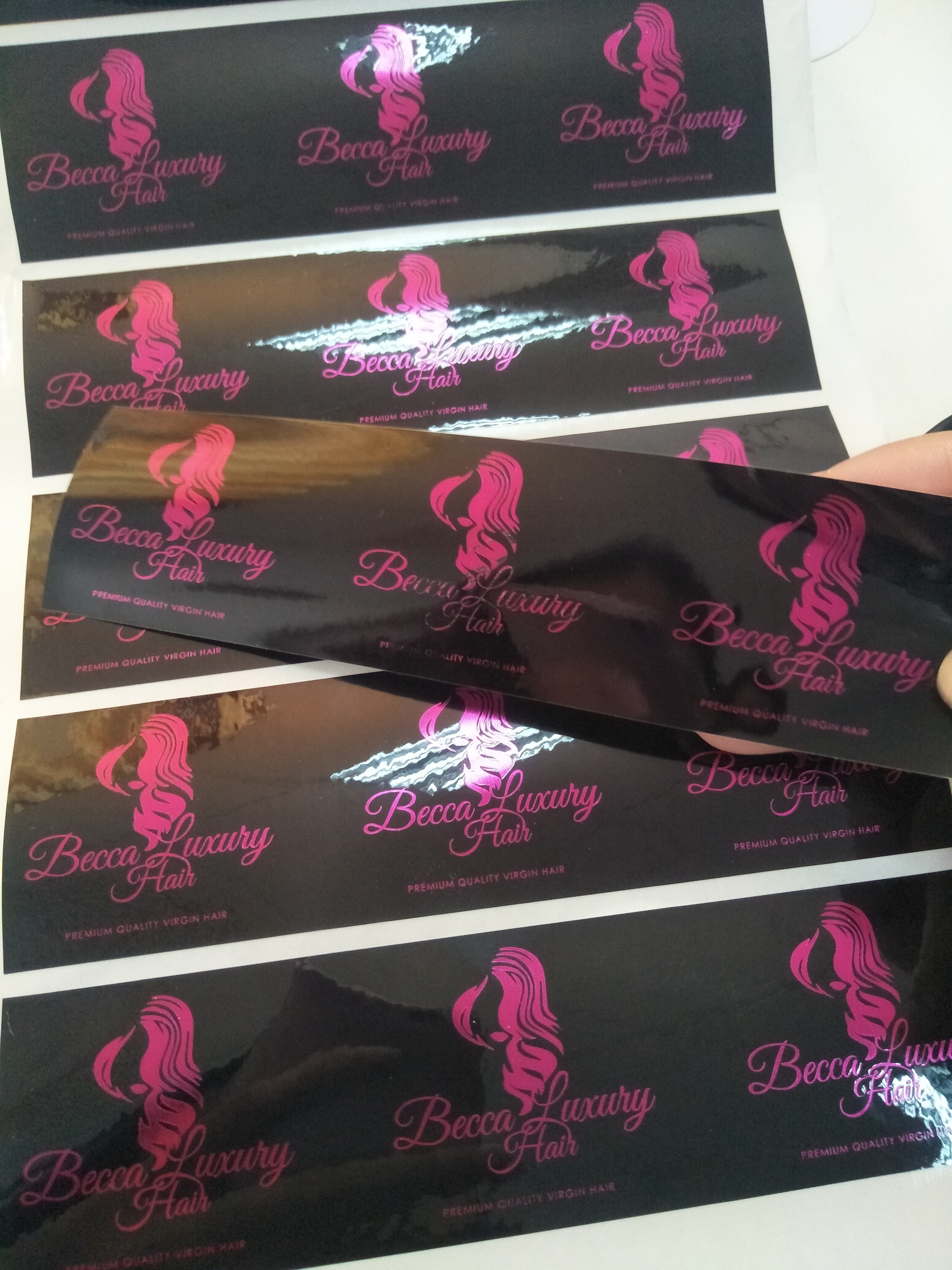 glossy lamination
