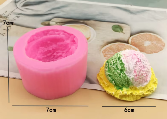 large mold,7*7*4cm 122g pink