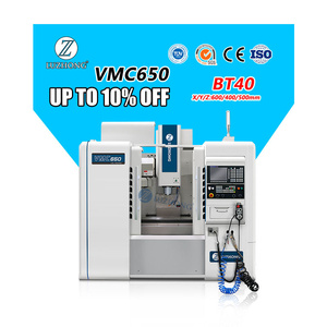 High Quality <strong>Cnc</strong> Machining Center VMC650 <strong>Cnc</strong> 5 Axis Machining Center With Fanuc Turning Machine With Linear Guideway - Product Image 1