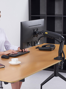 <strong>NB</strong> F80 Desktop Gas Spring 17-30&quot; LCD LED Monitor Holder Loading 2-9 Kgs Full Motion Display Stand Monitor <strong>Mount</strong> Arm - Product Image 2