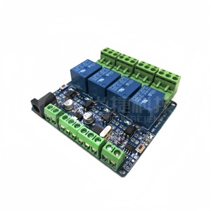 Modbus-Rtu1/2/4/8 Switches of the 12V Relay Module <strong>Input</strong>/<strong>output</strong> <strong>RS485</strong>/TTL Communication - Product Image 4
