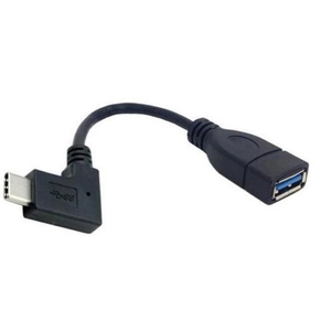 Type-C OTG-USBメスアダプターUSB3.090度直角ケーブル - Product Image 1