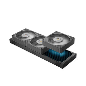 Pccooler rr120 için 12CM yüksek performanslı PWM bilgisayar kasası Fan S-FDB rulmanlar plastik soğutucu malzeme soğutma çözümü - Product Image 3