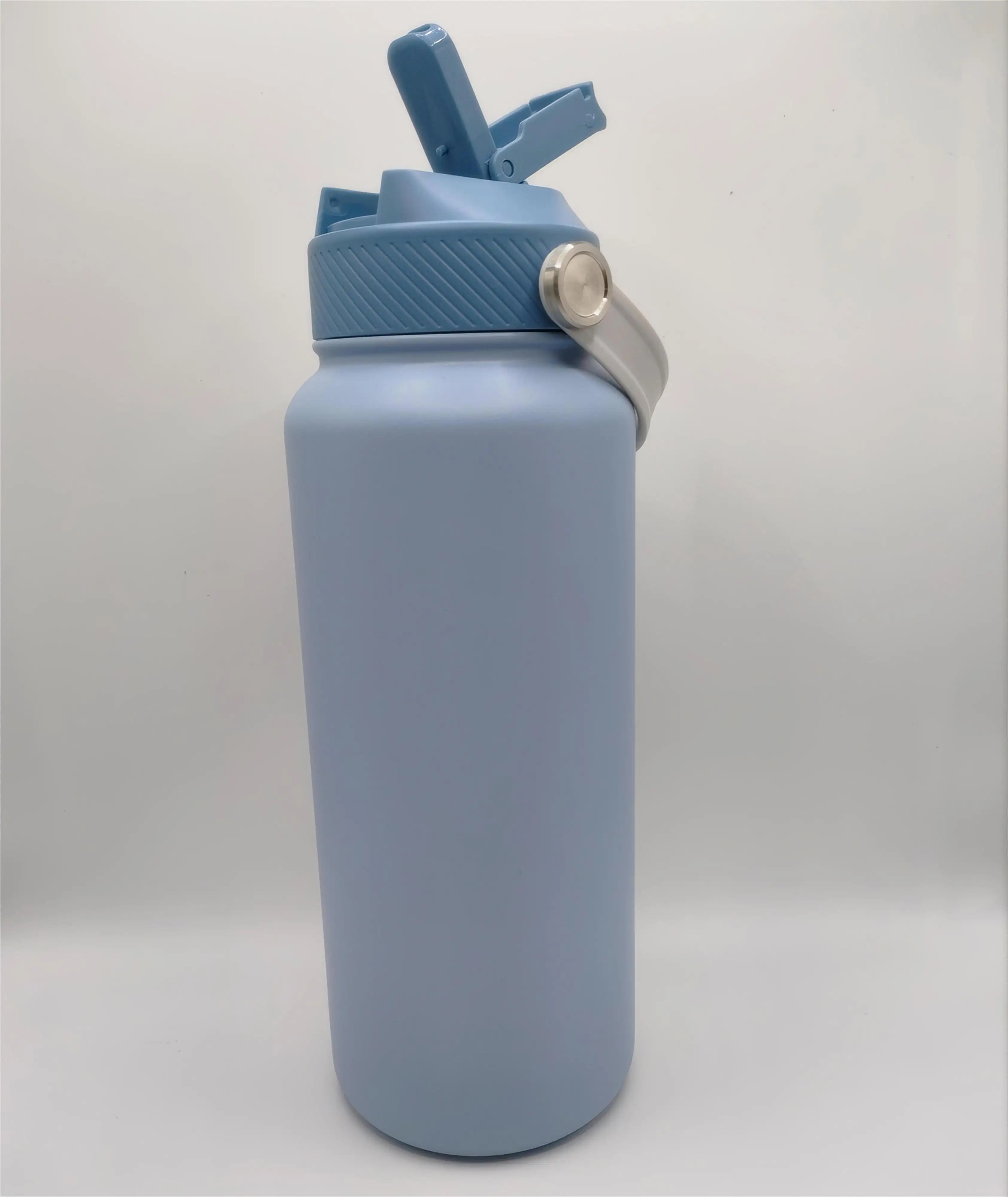 Yeni 316 paslanmaz çelik termos bardak toptan erkek ve kadın spor termo şişe basılabilir logo renk özelleştirme