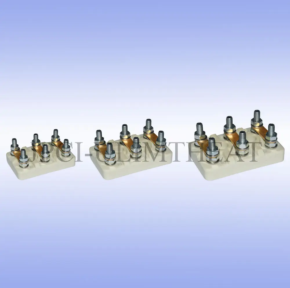 Bloques de terminales de cerámica para motores eléctricos asíncrono, 3 fases, bloque de conexión de 500V, tipo BM