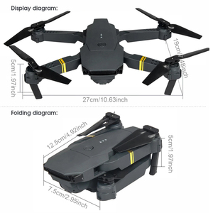 E58 Mini <strong>Drone</strong> Wifi Fpv 4k HD Camera Hight Hold Mode Foldable Arm RC Quadcopter <strong>Drone</strong> <strong>X</strong> <strong>Pro</strong> E58 Dron - Product Image 3