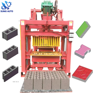 Qtj 4 40, ручная машина для изготовления полых бетонных блоков в Кении - Product Image 1