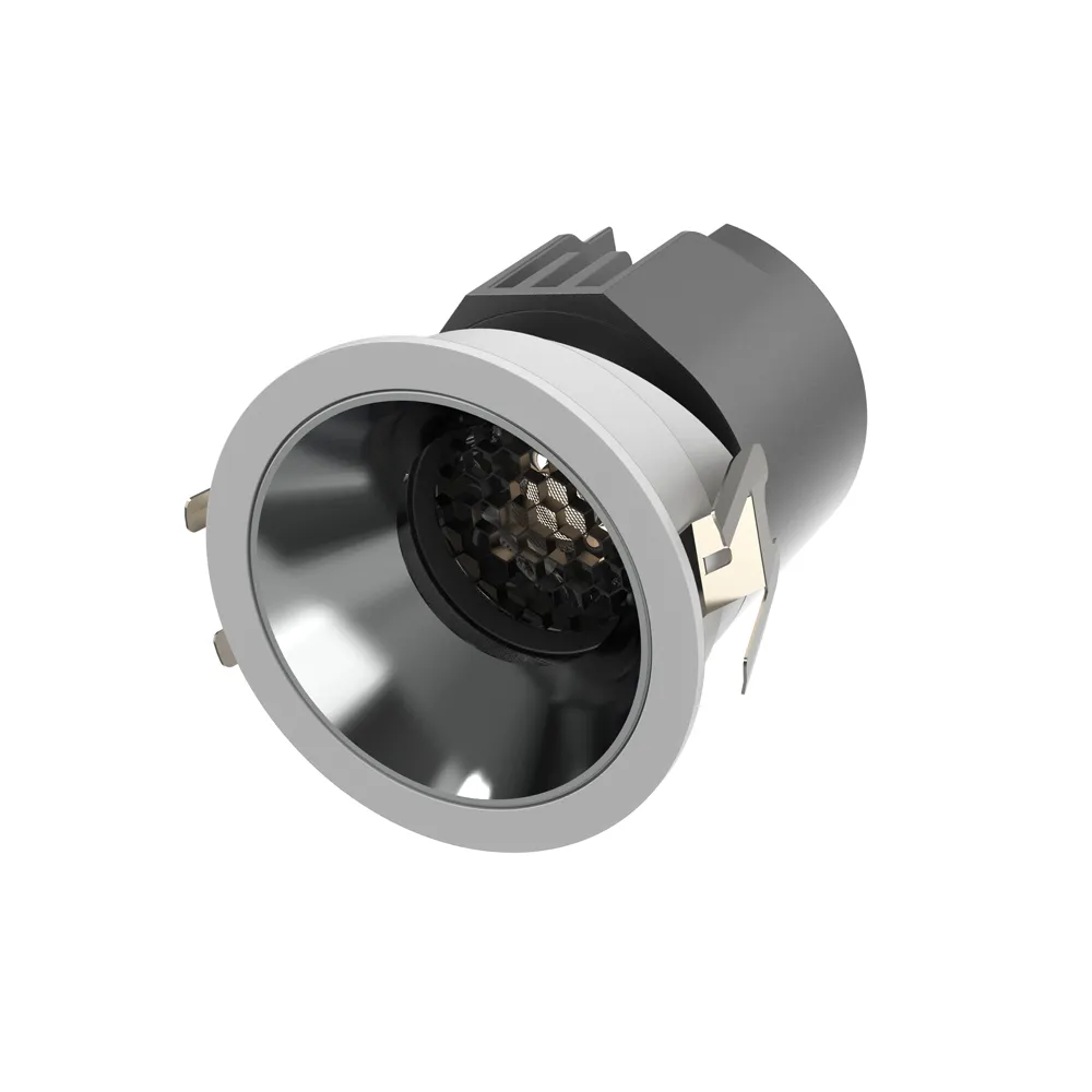 7W 9W 12W 15W 20W 24W antincendio regolabile da incasso antiriflesso dimmerabile a nido d'ape Cob Led da incasso a soffitto