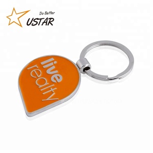 Chaveiro Fornecedor Personalizado Em Forma De Metal Titular Chave/Chaveiro/Chaveiro Com Logotipo Para Brindes Promocionais