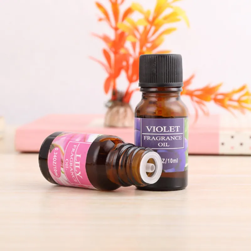 Hot 10ml Water-soluble Essential Oils Flower Fruit Essential Oil For Aromatherapy Diffusers Air Freshening Body Relieve