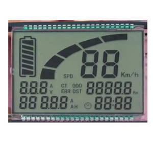OEM Custom Mini schermo LCD connettore a Pin piccolo riflettente TN HTN STN tipo 2 cifre 7 segmenti pannello Display LCD per bici da veicolo - Product Image 2