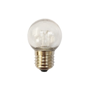 Plastic E27 G45 <strong>1W</strong> <strong>Led</strong> Bulbs for Christmas Wedding Party Decoration - Product Image 1