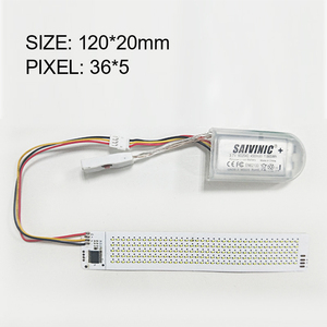 Controllo APP led Light scarpe indossabili running Message Display per berretto cappello scarpe vestiti scrolling flessibile led sign board - Product Image 3
