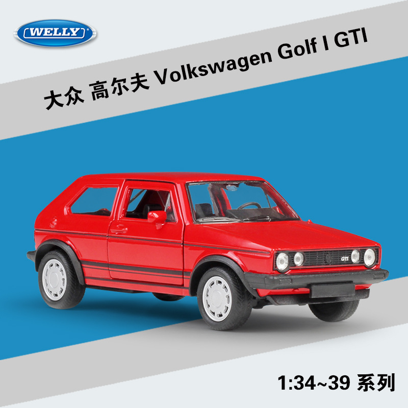 43681 Volkswagen Golf Gti rouge