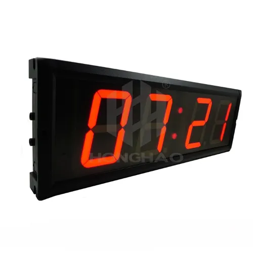 4 "LED Intervallo Resto Timer Alternate Programmabile Intervallo di Ripetere Per Il Fitness Palestra di conto alla rovescia Timer Orologio Gym Crossfit Timer4" LED I