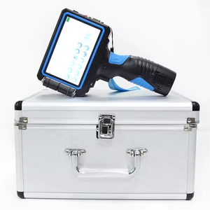 Impresora de inyección de tinta manual con solvente de secado rápido térmico semiautomático Máquina de impresión de código y fecha por lotes - Product Image 1