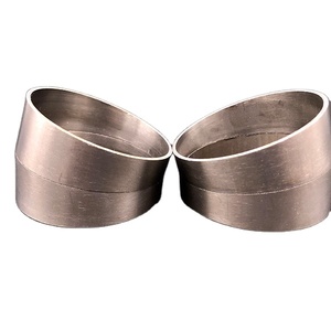 High quality <strong>titanium</strong> pie cut GR1 OD1&quot; 1.75&quot; 2&quot; 3&quot; 3.5&quot; 4&quot; 5&quot; WT1.0mm 15&deg; D1.0 - Product Image 5
