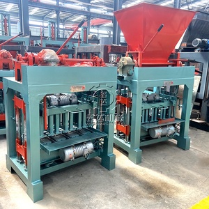 Máquina formadora de bloques huecos fijos máquina de ladrillos semiautomática eléctrica 30a - Product Image 6
