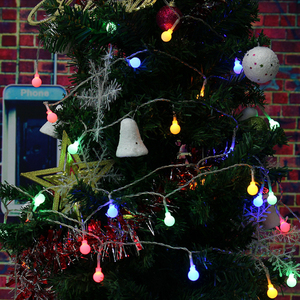 AC230V AC110V Farbwechsel nde Baum leuchten 8-Funktion 4 Farben Weihnachts-LED-Streifen - Product Image 5
