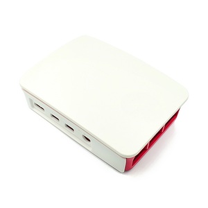 Caldo per Raspberry Pi 3 3B 3B + custodia ufficiale ABS involucro lampone pi 2 scatola shell dal per lampone Pi fondotinta - Product Image 2