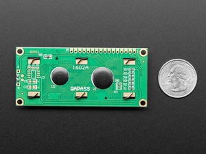 Display a caratteri LCD 1602A modulo Display LCD 16 x2 con schermo verde blu con modulo adattatore I2C/IIC